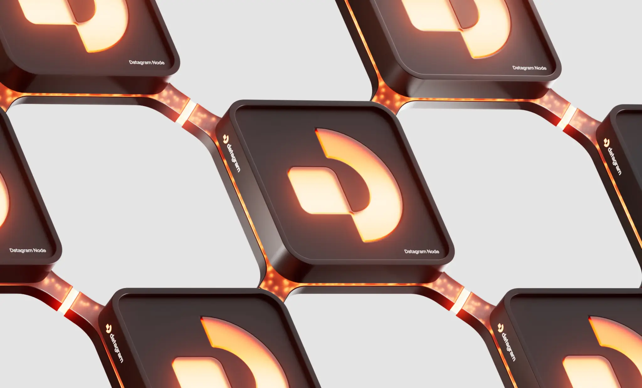 Growth — Datagram 3D node render