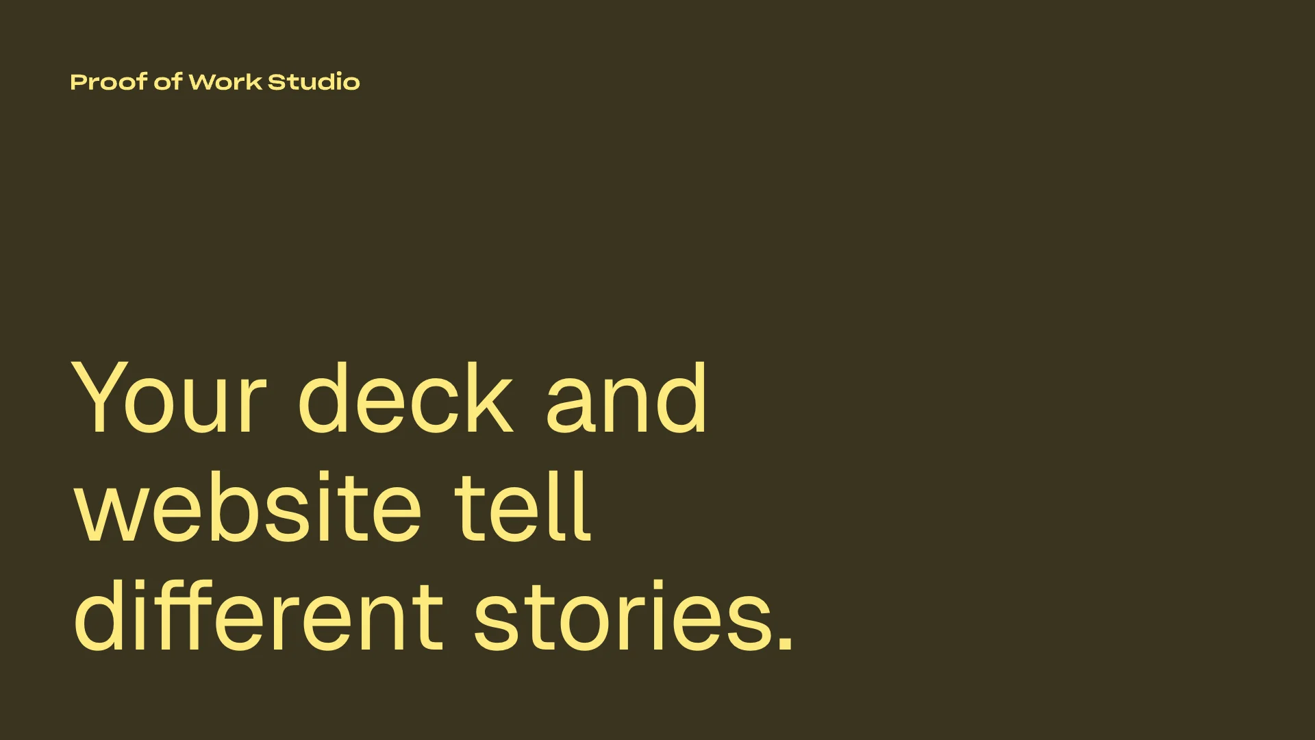 investor-deck-website-different-stories blog banner by Proof of Work Studio