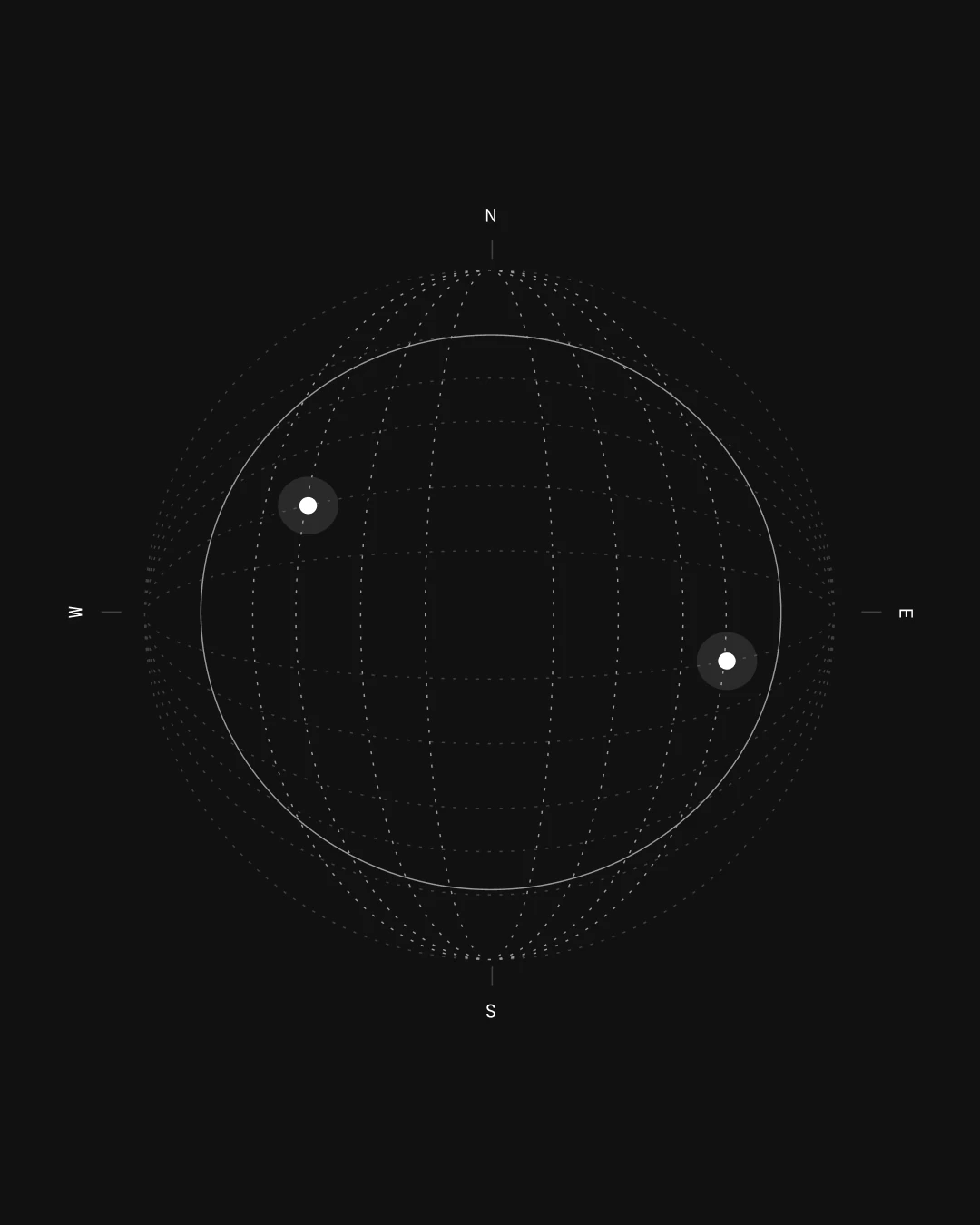 Kedalion 2D globe illustration marking resource locations