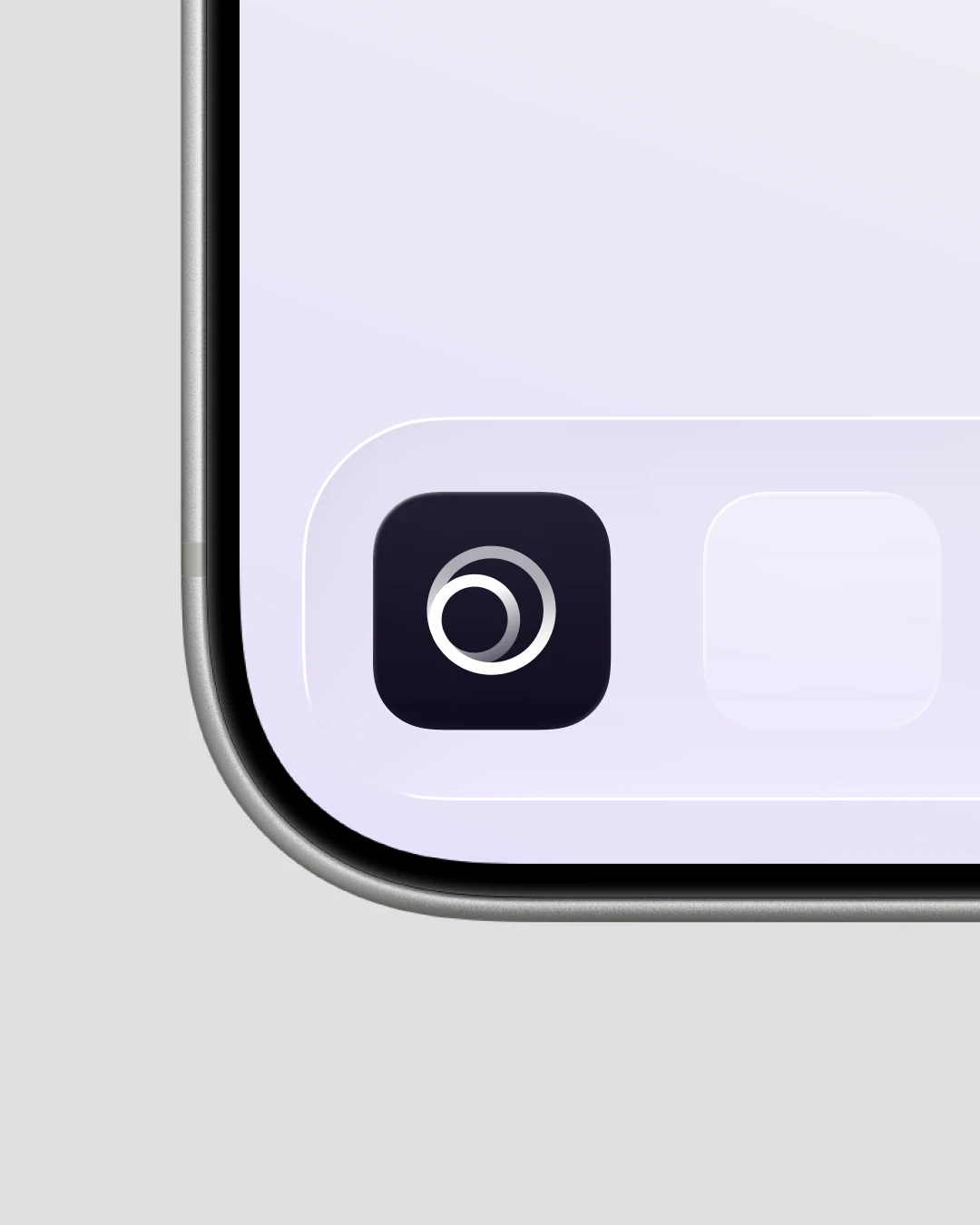 OSMI AI mobile app icon close-up on smartphone home screen