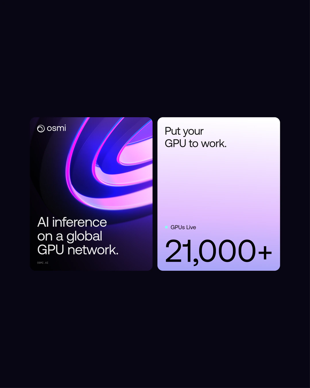 OSMI social campaign by Proof of Work Studio